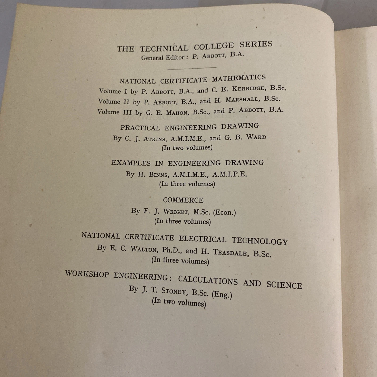 1944 Practical Engineering Drawing Vol 1 HMS Glendower Royal Navy Textbook - Image 6