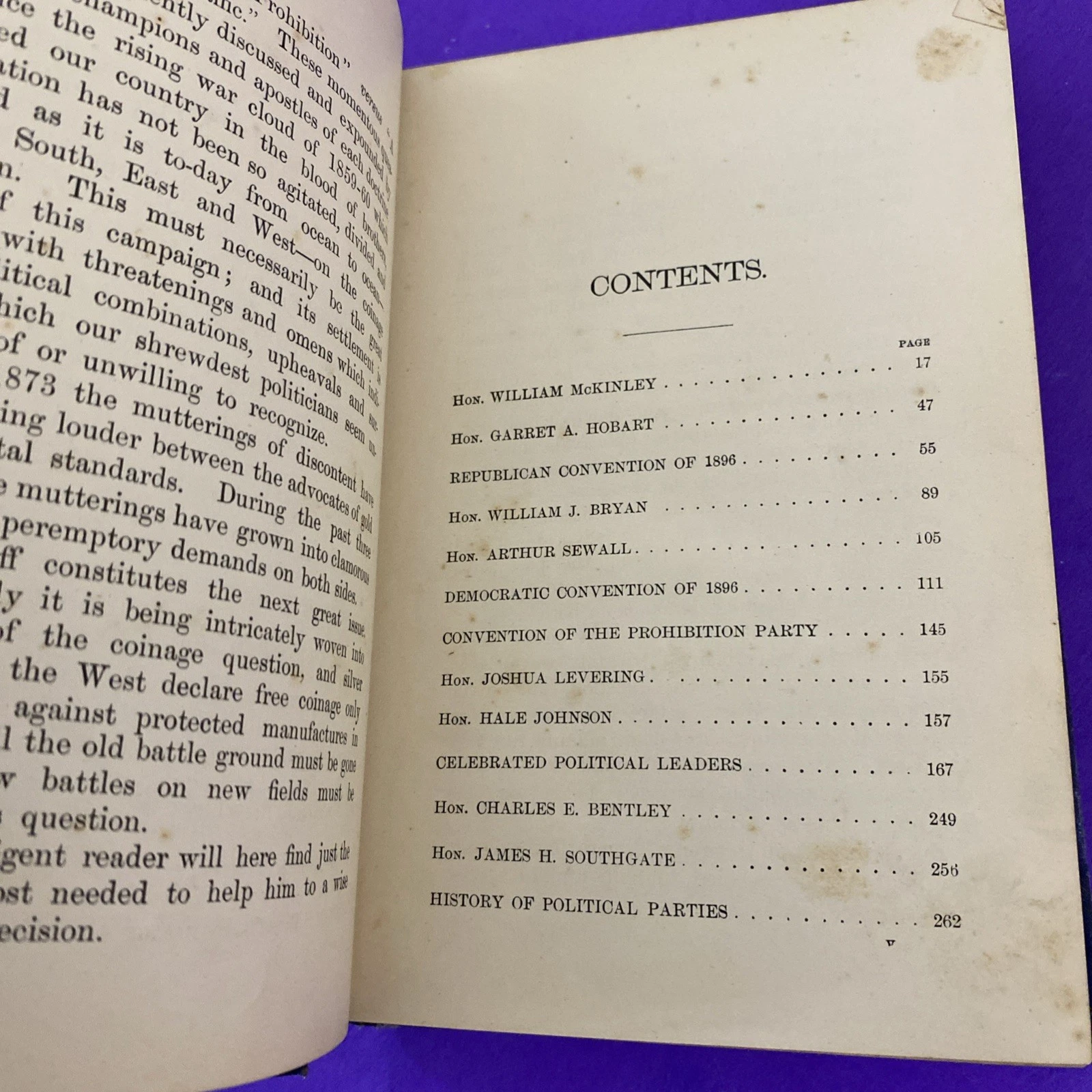 1896 The Great Campaign Prescott McKinley Bryan Gold Silver Political History HB - Image 9