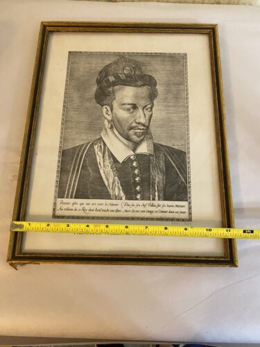 Rare Print of "Henri III, King of France" by Jerome Wierix – Fototyp A. Gotza Ed - Image 5