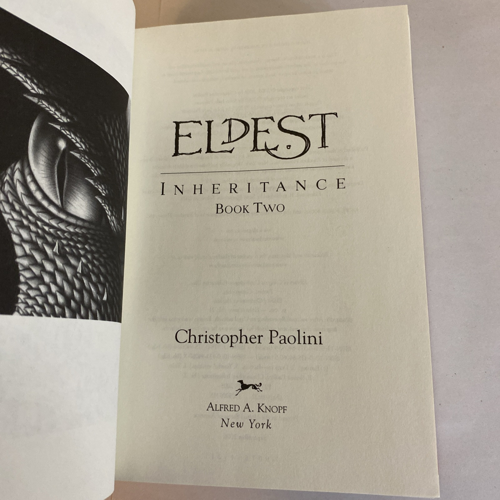 Elpest by Christopher Paolini First Limited Edition - Image 12