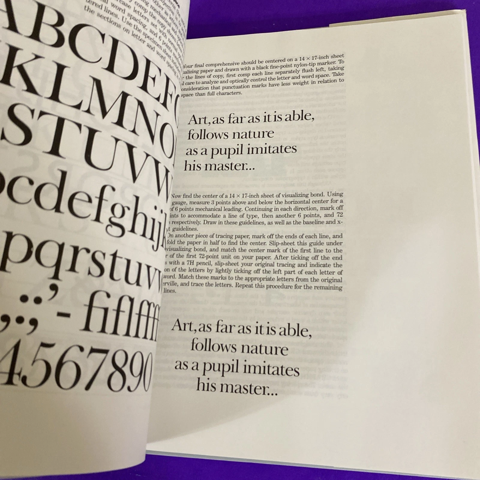 The Art of Typography by Martin Solomon - Second Printing 1994 - Image 5