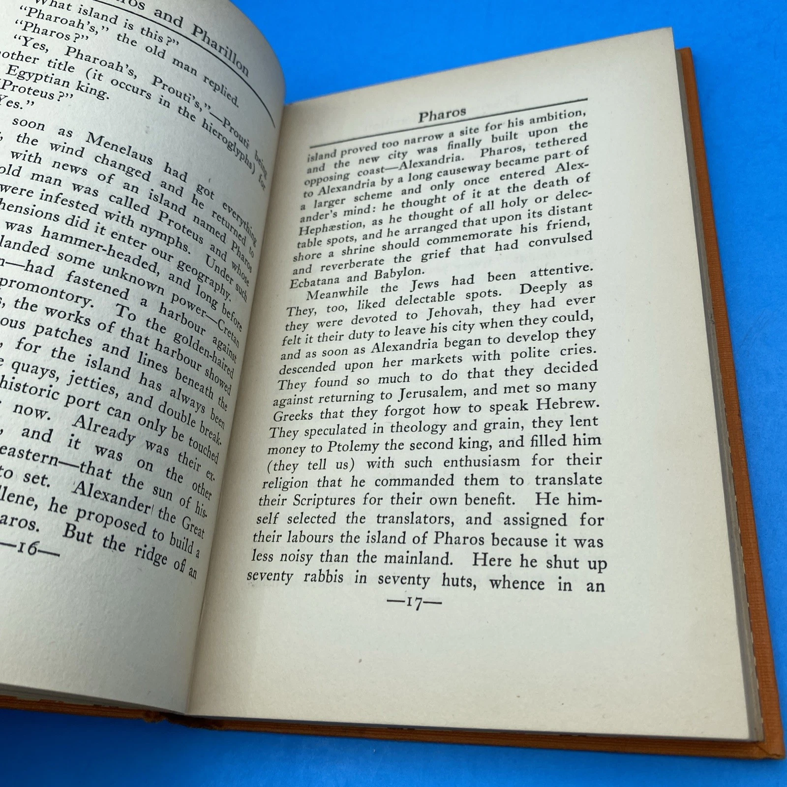 1923 E.M. Forster Pharos and Pharillon 1st American Edition Knopf HC - Image 9