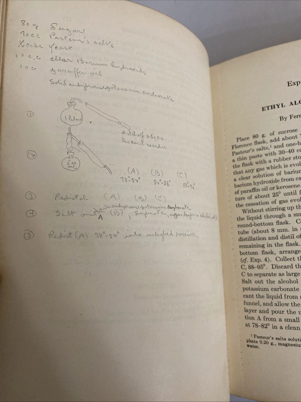 1940 Macmillan Elementary Organic Chem LabManual Adams & Johnson Poly Brooklyn N - Image 10