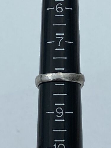 OLM (Our Lady of Mercy) 925 Sterling Silver Vintage Veritas School Ring Size 8 - Image 10