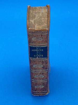 1770 Semaine Sainte Missal – Latin Poitiers Liturgy, Leather, Royal Privilege