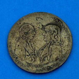 Rare 1797 Campo Formio Treaty Lauer Medal - A Historic Collectible