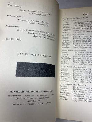 Meditations Volume Ii: Pentecost To Advent By Rev. Dominic Phillips - 1950 - Image 4