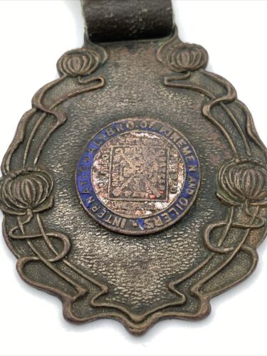 Antique International Brotherhood Of Firemen And Oilers Watch Fob - Image 3