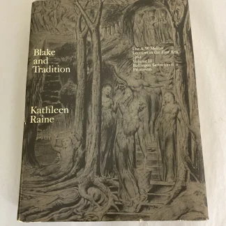 Blake and Tradition Vol II Kathleen Raine 1968 Bollingen Princeton Ex-Library HC