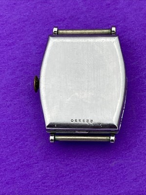 Vintage Josca Swiss Watch by Savo 15J Small Seconds c1948 Hinged Case Project - Image 8