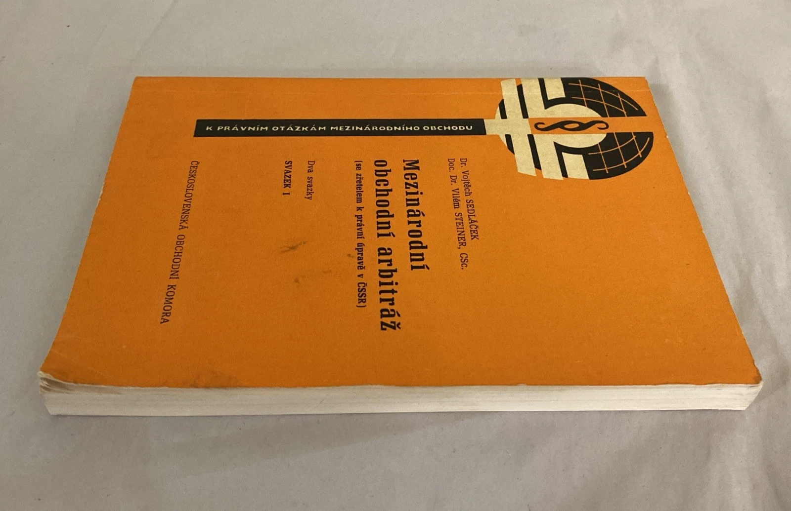 1975 Mezinárodní Obchodní Arbitráž Czech Trade Law Arbitration Vol I Signed - Image 8