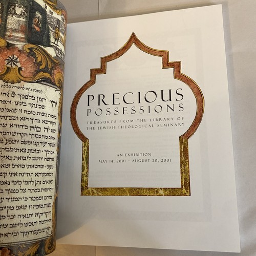 Precious Possessions - Treasures From the Library of the Jewish Theological 2001 - Image 6