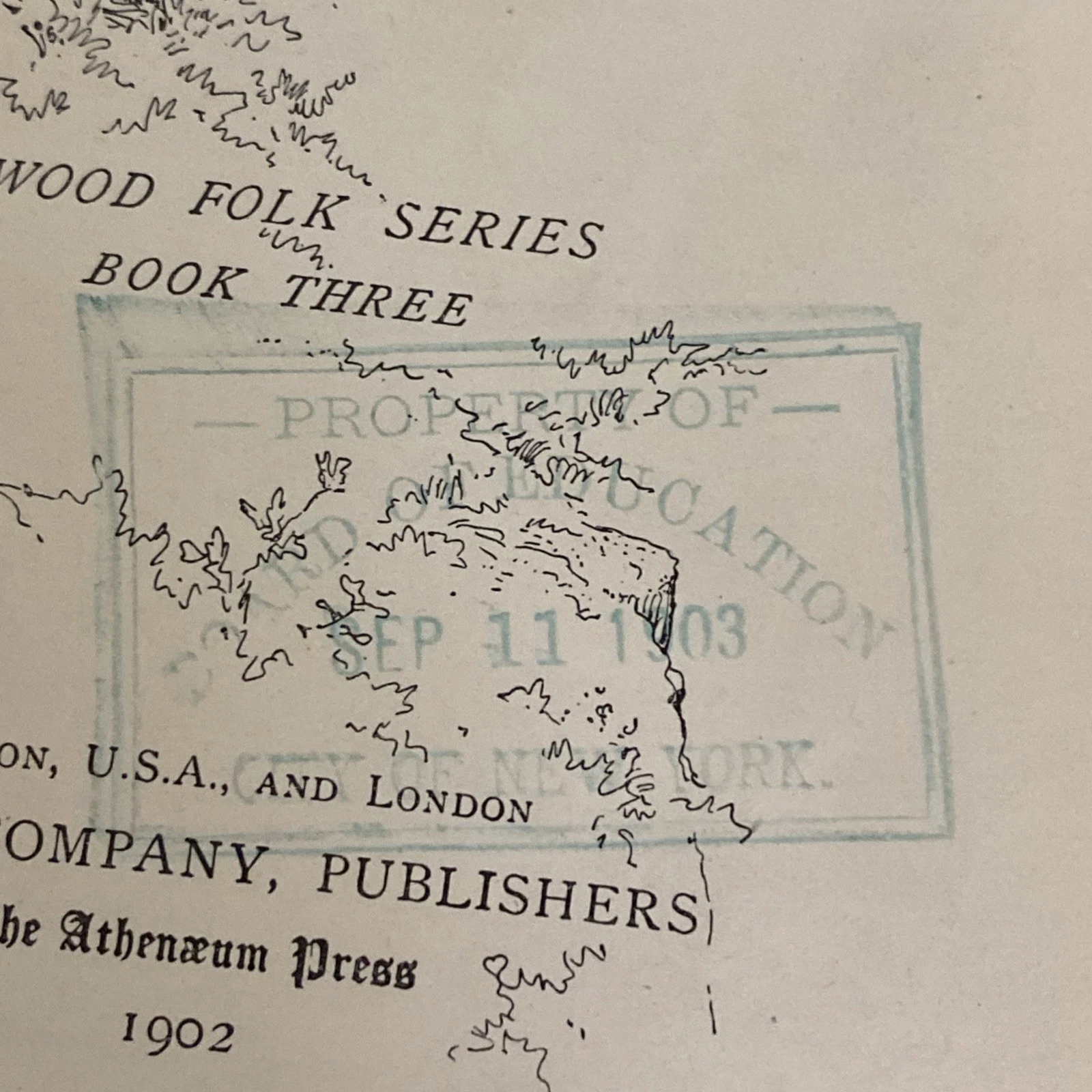 1902 Secrets of the Woods William J Long Charles Copeland Illustrated Antique HC - Image 5