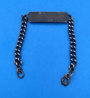 WWII John Alden Sterling ID Bracelet - Jack Parsons - JPL Link? - Rare!