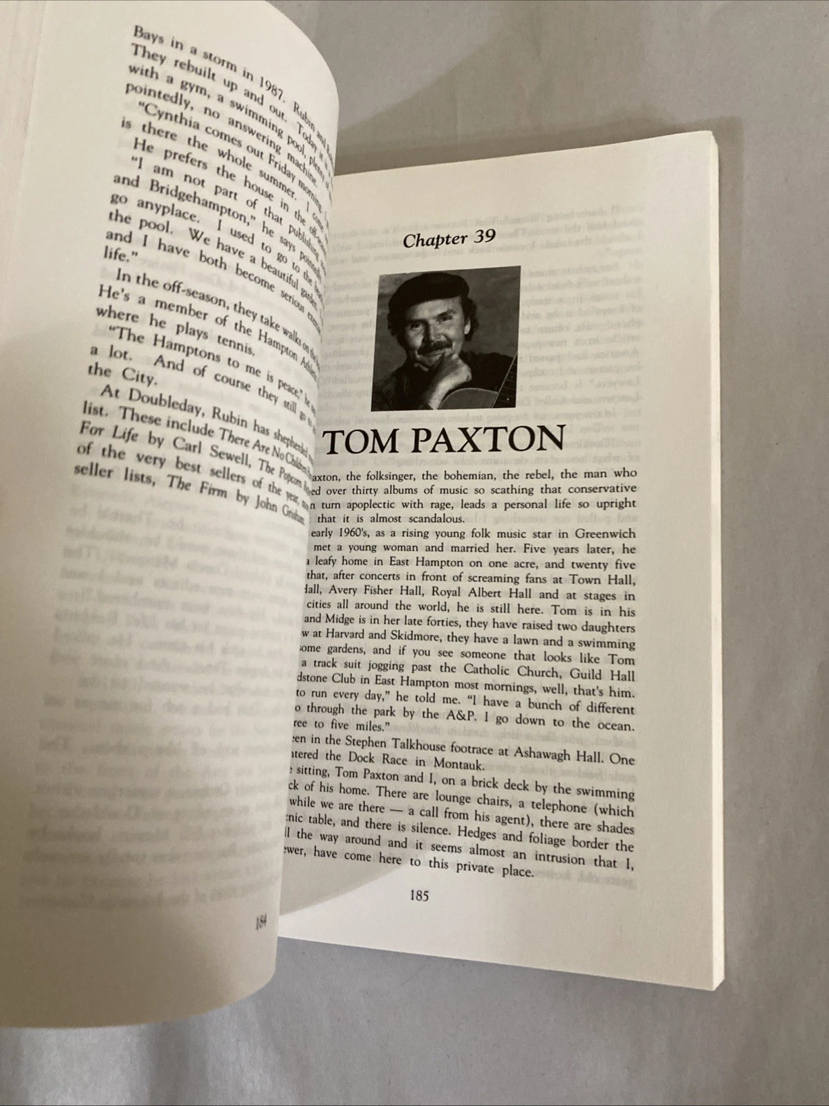 SIGNED/INSCRIBED Who's Here: Heart of the Hamptons Rattiner 1994 Plimpton PB NYS - Image 8