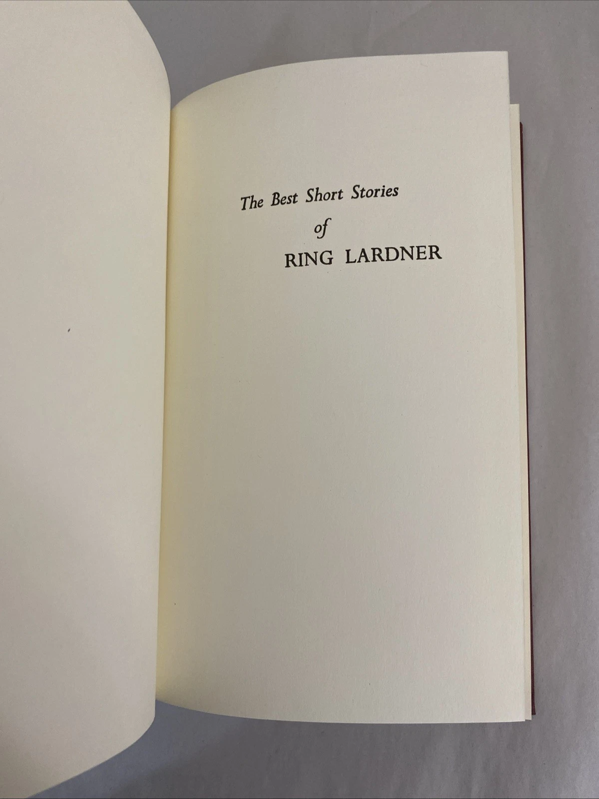 Ring Lardner Best Short Stories Amereon House Limited Ed 100 Reprint HC Cloth NY - Image 4