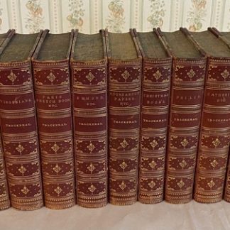 The Works of William Makepeace Thackeray, 9 Vols, 1874/1875, Smith, Elder and Co