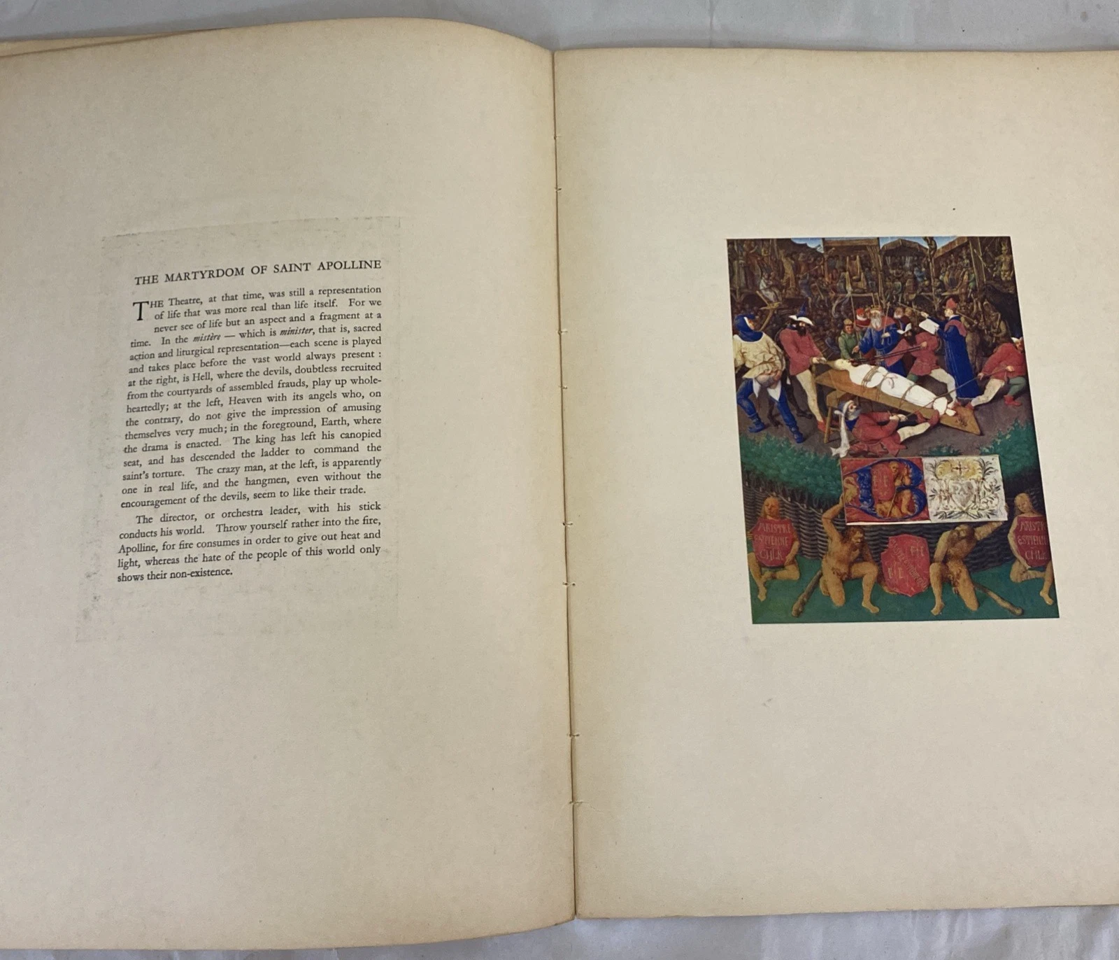 Jean Fouquet Condé Museum Chantilly Book of Hours 11pp Verve 1939 section - Image 9