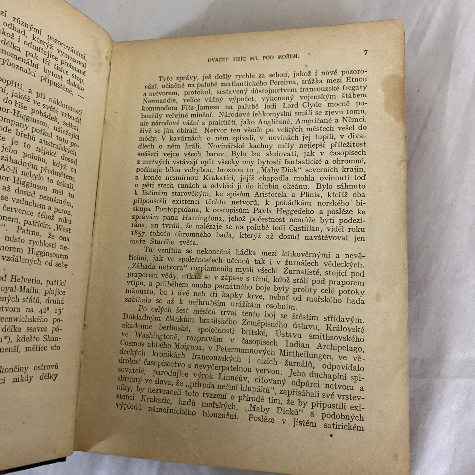 1928 Jules Verne Dvacet Tisic Mil Pod Morem Czech Illustrated Vilimek Book - Image 9