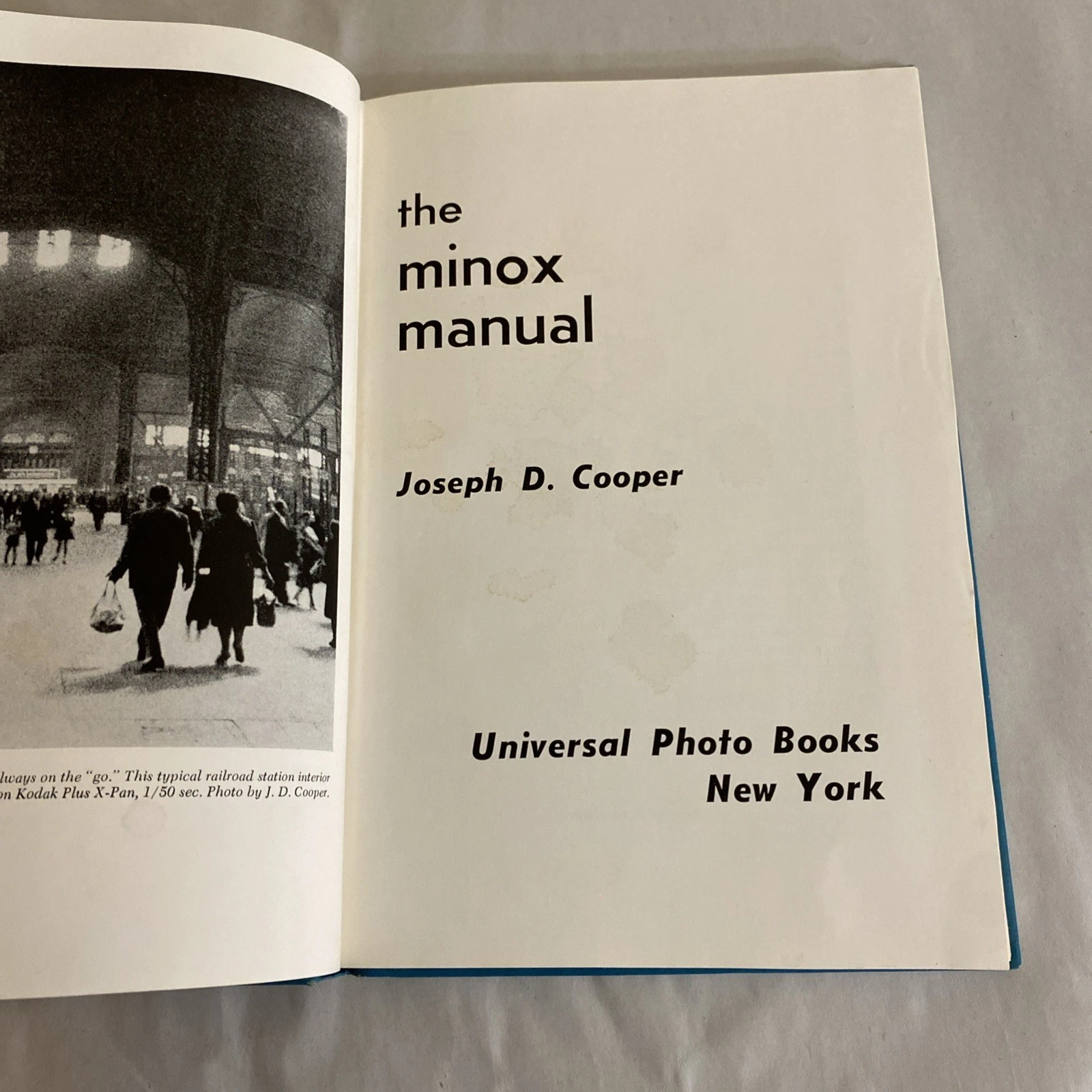 The Minox Manual - 1961 - Joseph D. Cooper - & Ephemera - Image 4