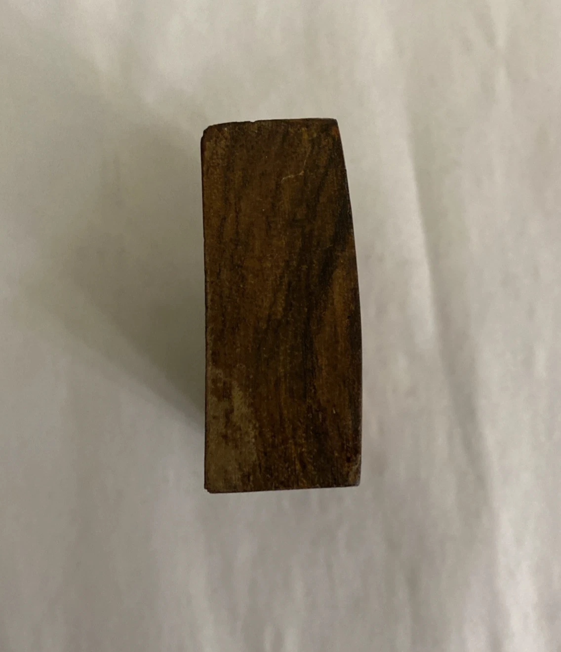 Vintage Indian Rosewood Bone Inlay Elephant Paperweight Desk Letter Weight Small - Image 7