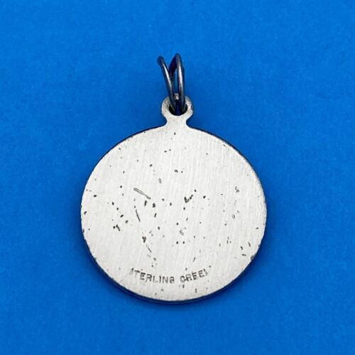 Creed Sterling Religious Confirmation Medal Pendant Charm - Image 3