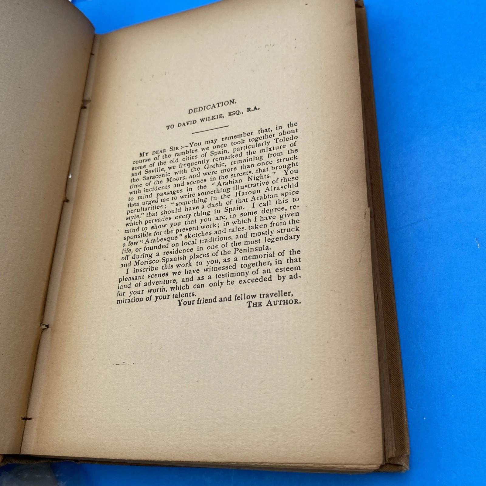 1889 The Alhambra Washington Irving Pollard & Moss Scarce Antique Hardcover Book - Image 11