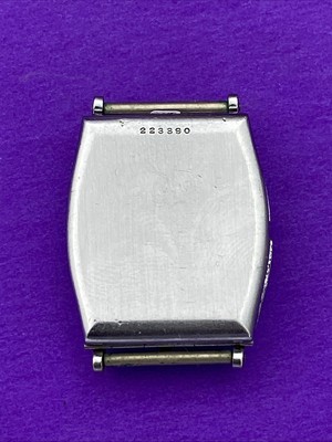Vintage Josca Swiss Watch by Savo 15J Small Seconds c1948 Hinged Case Project - Image 6