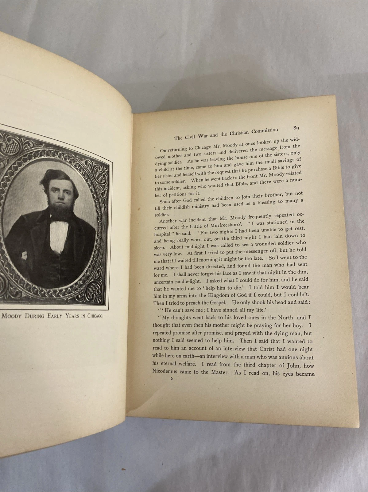 1900 Life of Dwight L Moody by His Son 1st Authorized Illustrated Revell HC Biog - Image 11