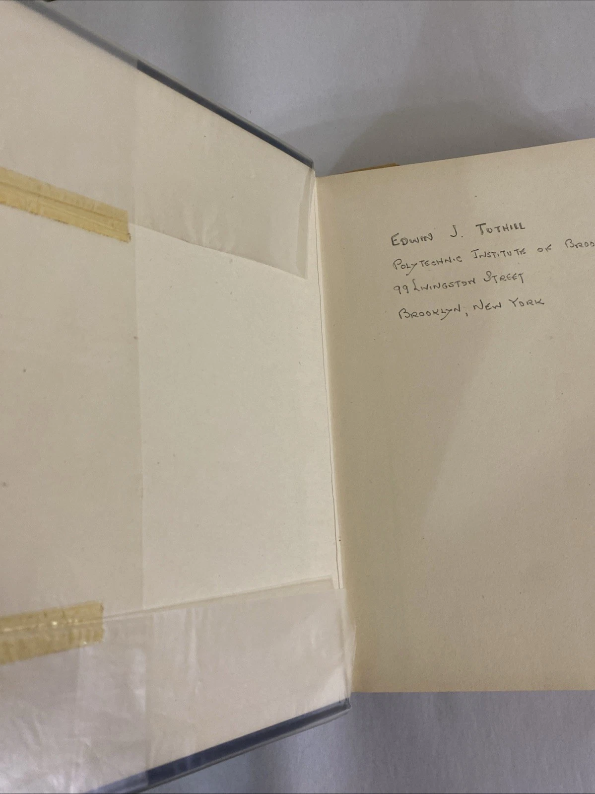 Statistical Thermodynamics Fowler Guggenheim 1952 3rd Imp HC + Poly Rcpt BklynNY - Image 2