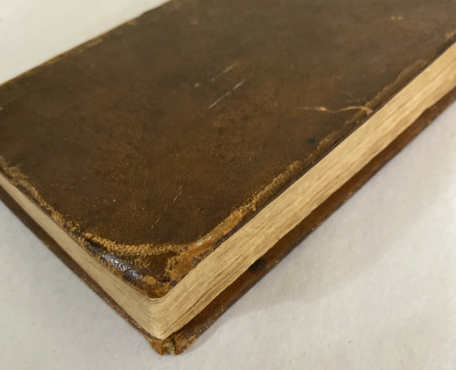 1816 Goldsmith Roman History 9th American Ed Paraclete Potter leather schoolbook - Image 6