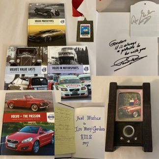 Volvo Collection w/ Irv Gordon Signed Items, Books, Photo & Memorabilia