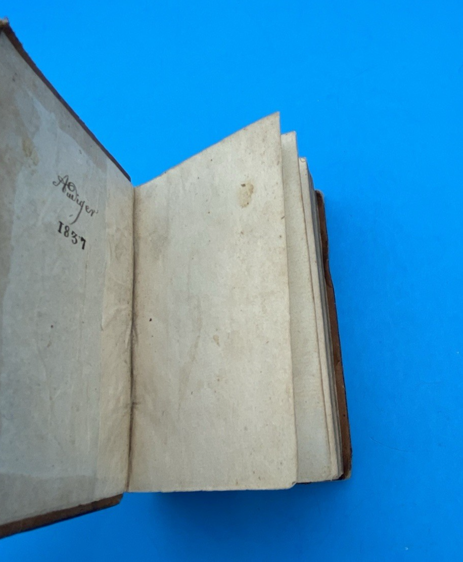1770 Semaine Sainte Missal – Latin Poitiers Liturgy, Leather, Royal Privilege - Image 5