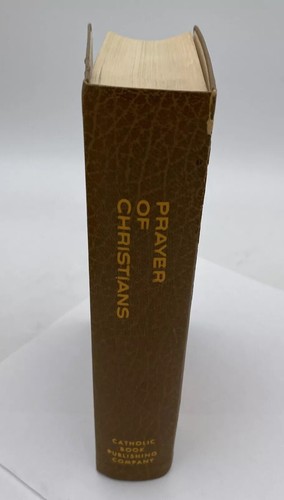 PRAYER OF CHRISTIANS Catholic Book Publishing Company 1971 - Image 2