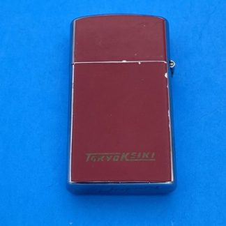 Vintage Tokyo Keiki Red Enamel Lighter Japan Rocky L STK Rare Promo Untested