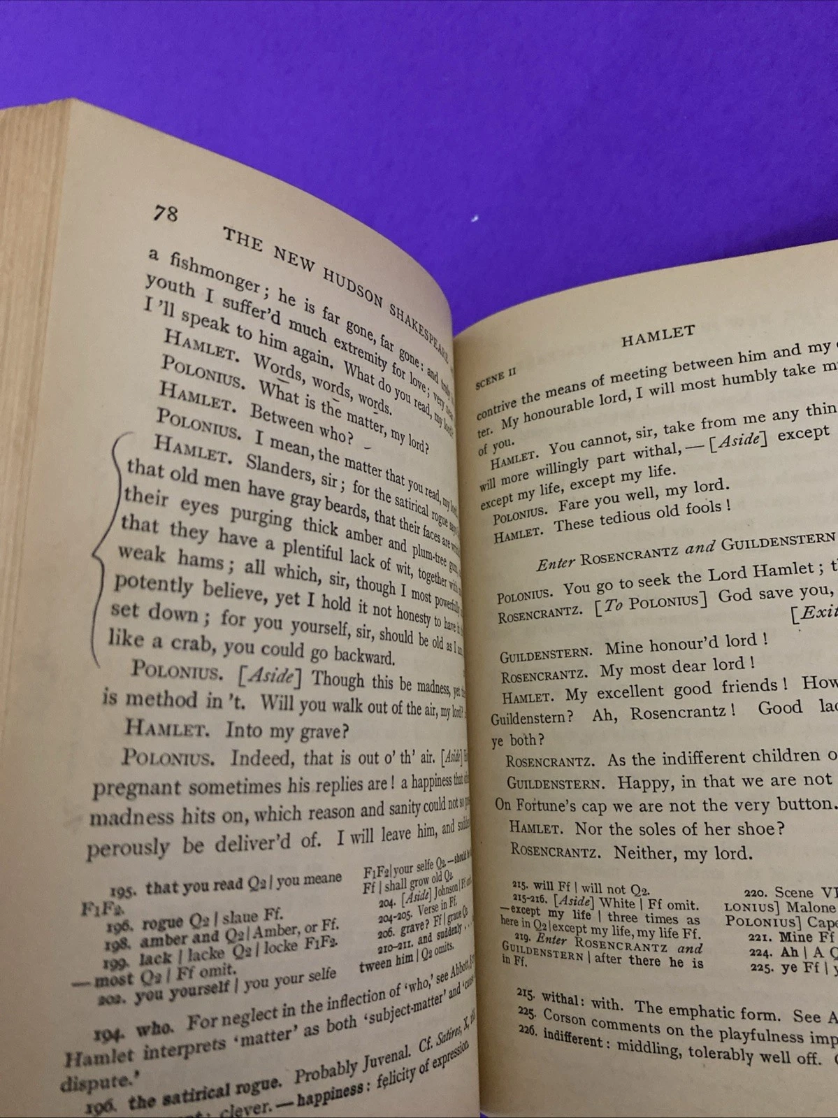 1909 New Hudson Shakespeare Hamlet Ginn & Co Quarto Facsimiles Annotated Vintage - Image 11