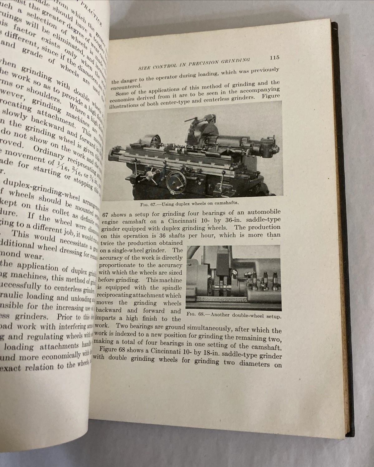 Grinding Practice 1937 McGraw-Hill Colvin & Stanley 1st Ed Rev Impr Illus USA HB - Image 8