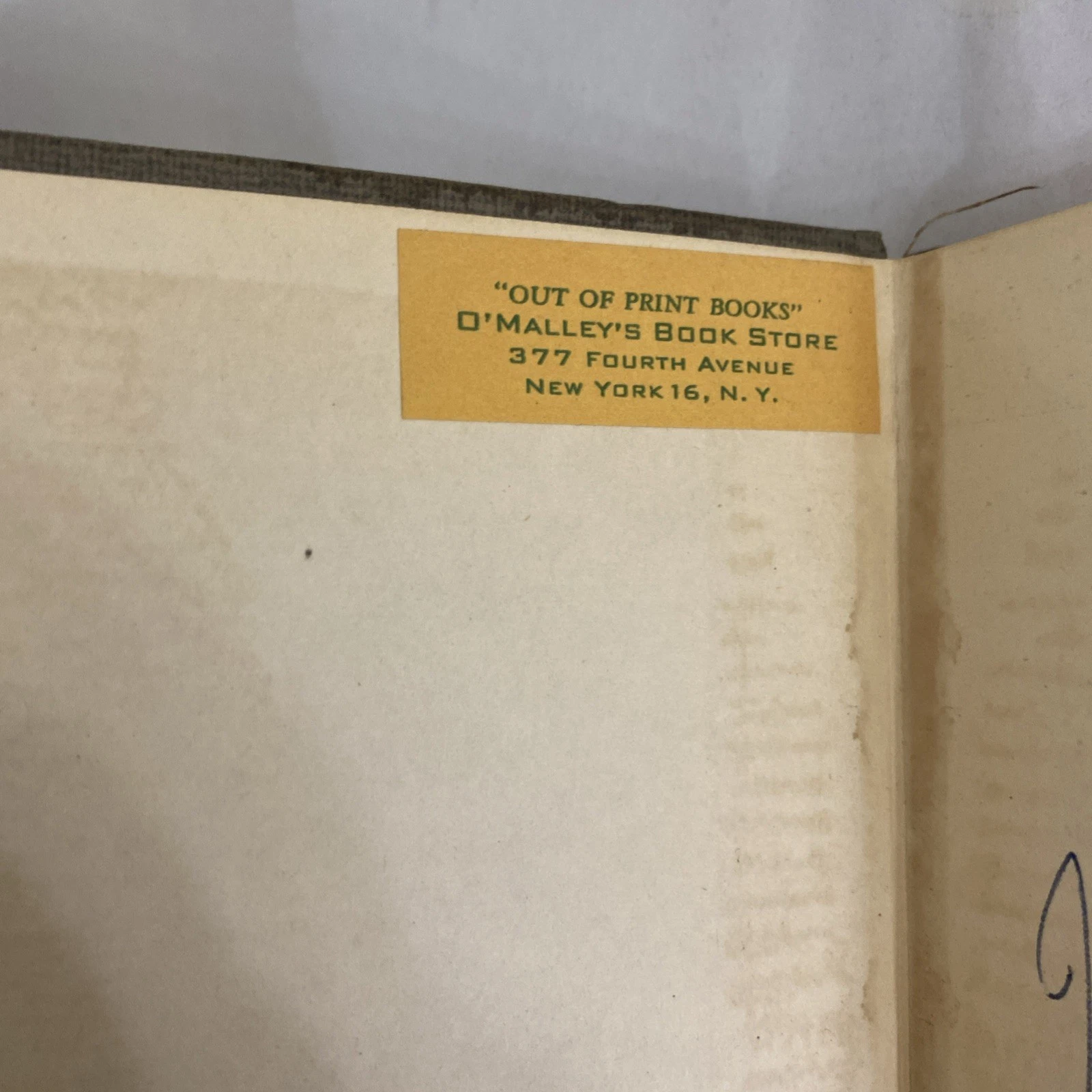 1952 Don't Think About It Carmel Myers SIGNED Inscribed Feb 1955 Doubleday HC NY - Image 5