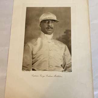 Captain George Graham Middleton Elliott & Fry Photogravure Fox Hunt