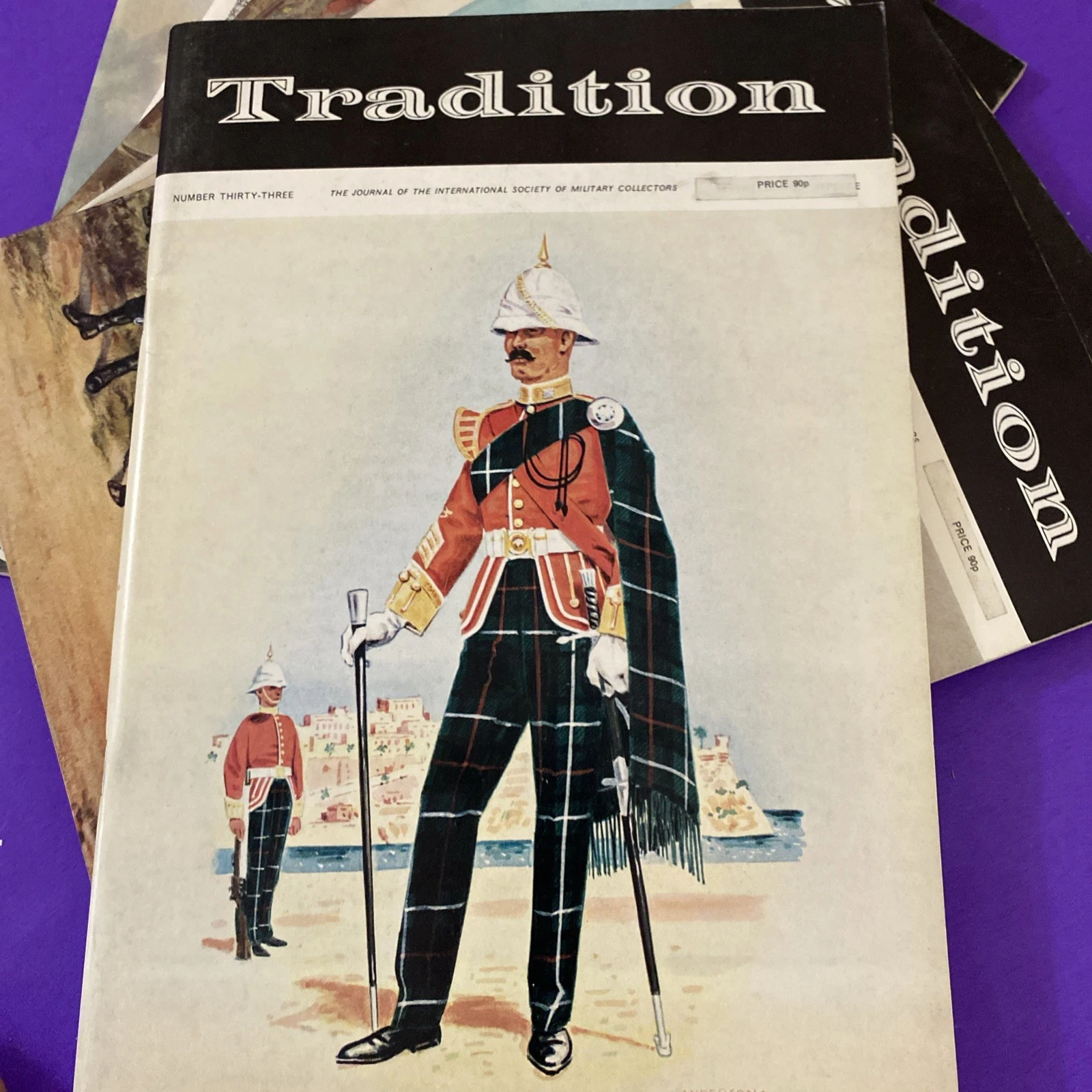 Tradition Magazine #33-39 Military Uniforms Napoleonic Wargaming 7 Issue Run Lot - Image 2