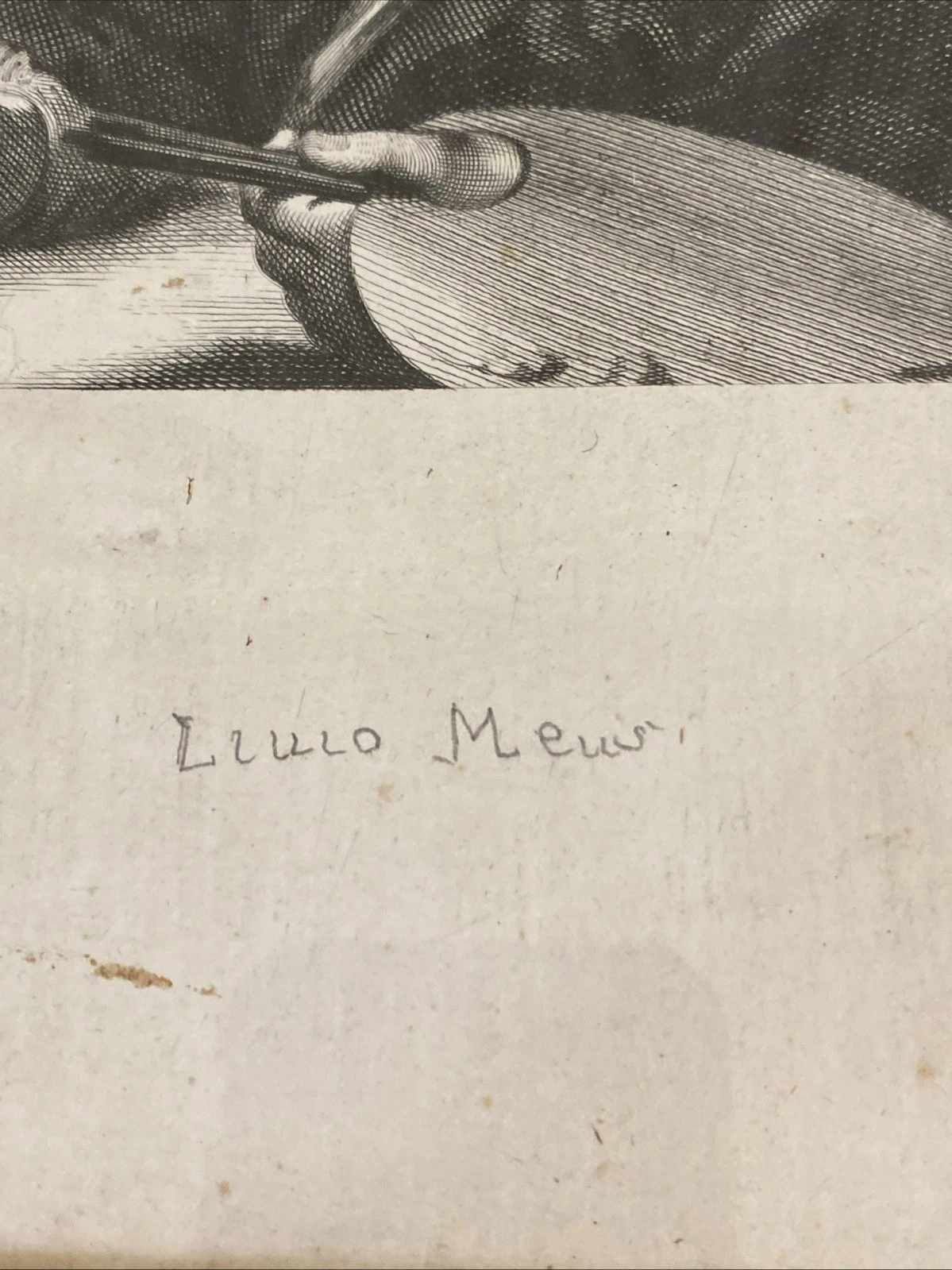 Livio Mehus Portrait Engraving, Campiglia del. / Pazzi sc., Uffizi Series 18th-C - Image 4