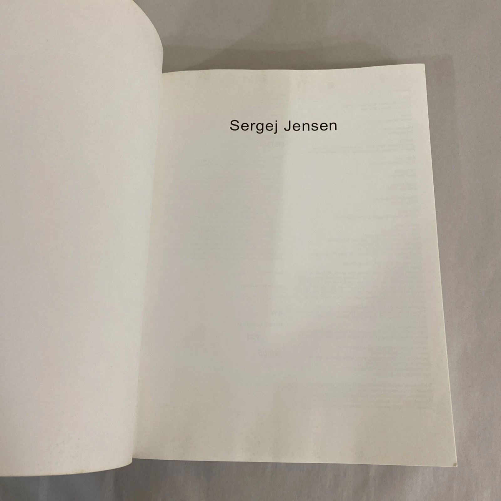 Sergej Jensen 2011 Distanz monograph art book German English 300pp illustrated - Image 4