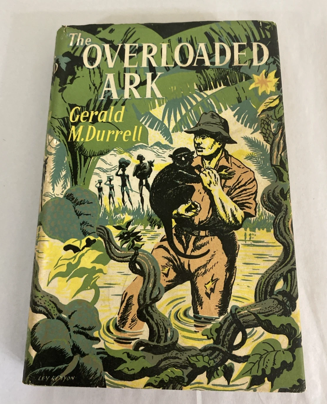The Overloaded Ark By Gerald Durrell 1953 Hardcover - Image 2