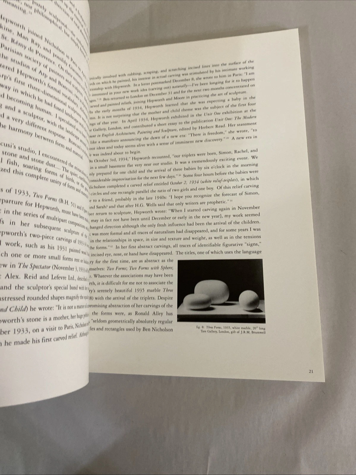 Barbara Hepworth Sculptures from the Estate 1996 PaceWildenstein catalog - Image 8