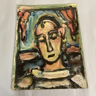 Georges Rouault + André Derain Verve 1939, Mourlot double-sided lithograph sheet
