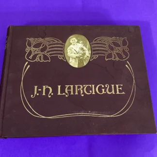 J.H. Lartigue Boyhood Photos 1966 1st Ed Family Album Gilded Age Edita Swiss HC