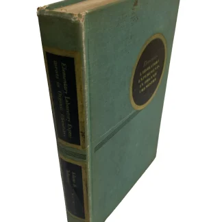 1940 Macmillan Elementary Organic Chem LabManual Adams & Johnson Poly Brooklyn N