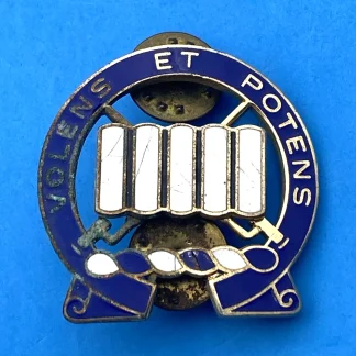Vintage U.S. Army 7th Infantry Regiment DUI Crest Volens et Potens Nutback Meyer