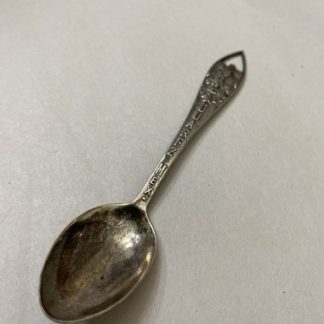 Antique Sterling Silver Juarez Mexico Eagle Souvenir Spoon
