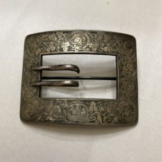 EA & CO - Bliss Bros Brothers Sterling Silver Art Nouveau Buckle Brooch Pin